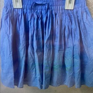Stylish Blue Kids Skort